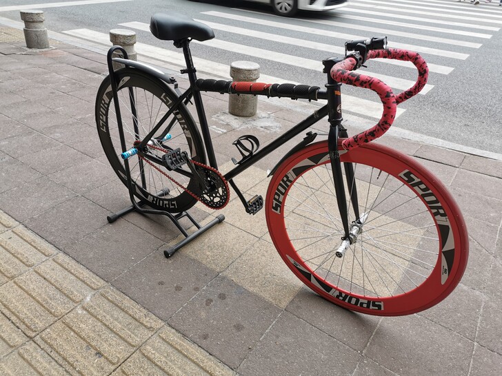 死飞公路车死飞自行车死飞单车场地车