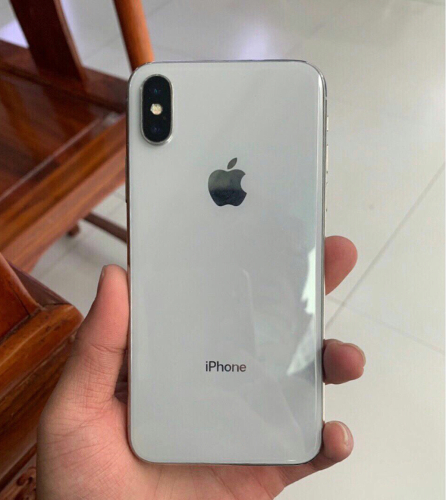 二手手机iphone x白色，苹果x 9成...