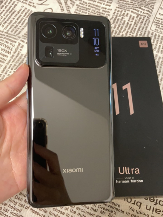 小米11ultra至尊，陶瓷黑12+256...