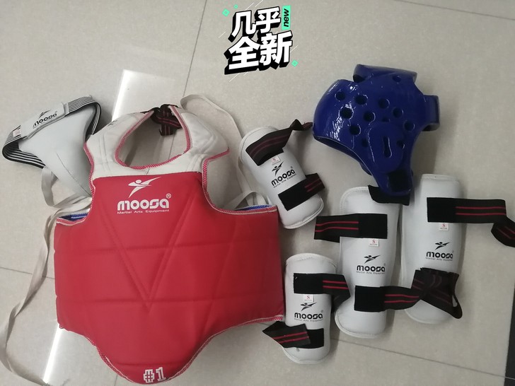 儿童跆拳道散打全套护具,S码,适合1##a...