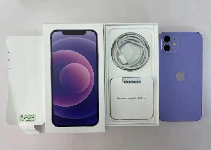 苹果12  128G  紫色