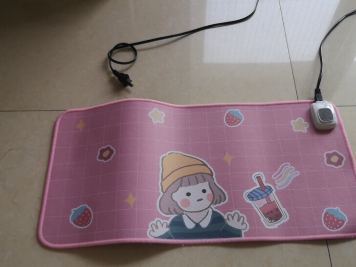 发热鼠标垫电热暖桌垫办公室学生宿舍超大电脑...