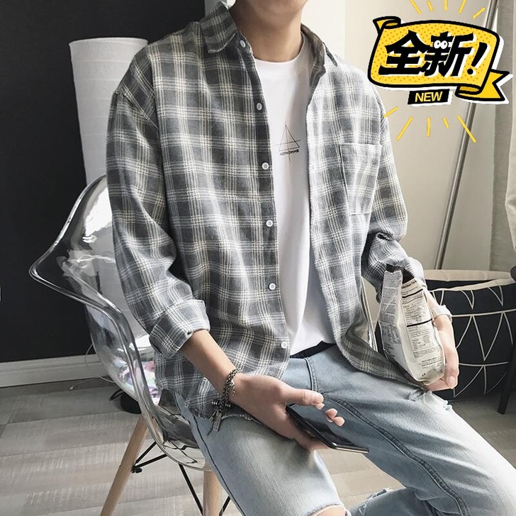 亏本特卖的（24.9元包邮)男士长袖衬衣外套