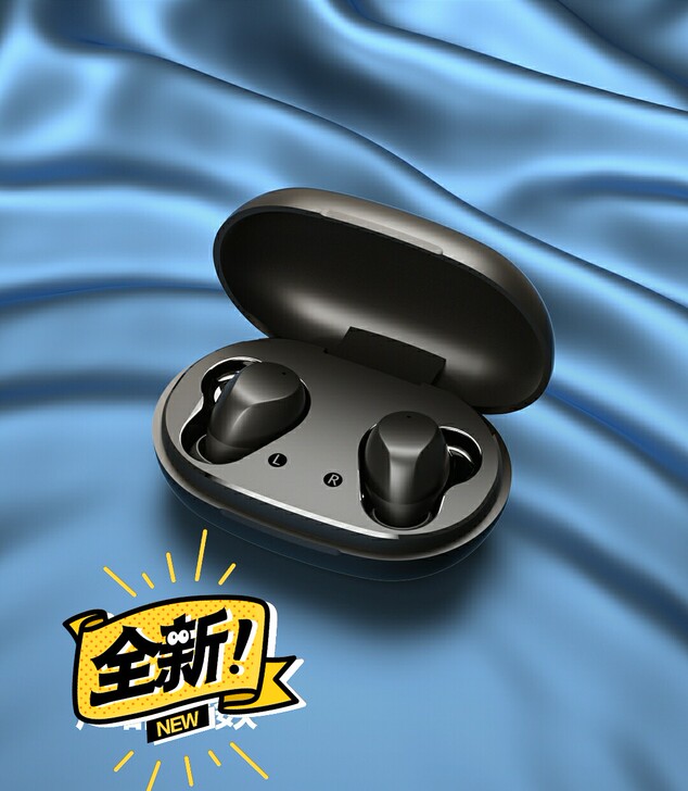 无线蓝牙耳机2021usb充电降哚华为苹果...