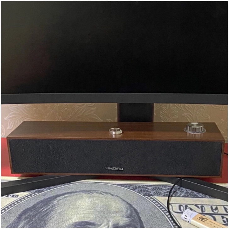 全新 35元包邮银雕多媒体音响有线电脑笔记...