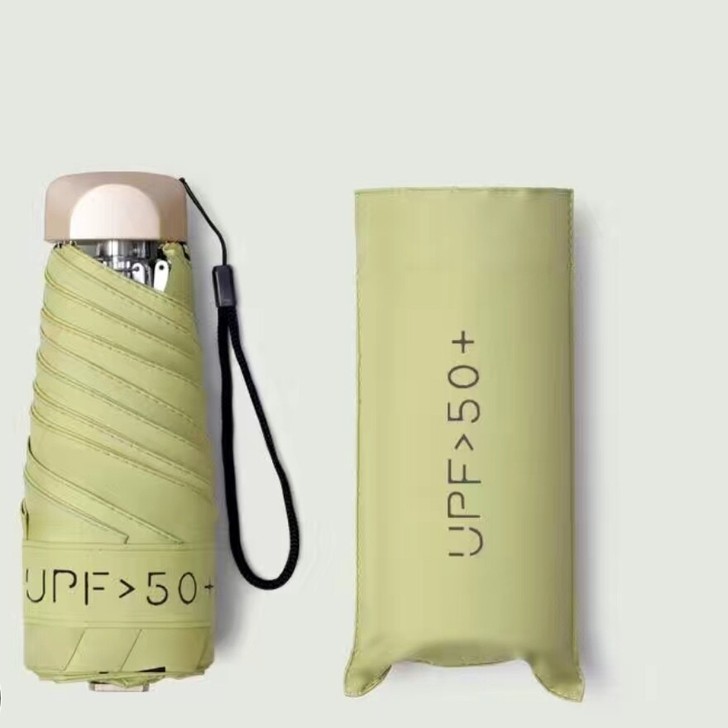 超轻小迷你女五折太阳伞防晒防紫外线两用雨伞...