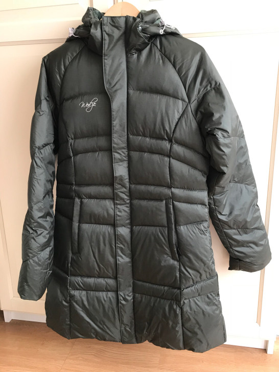 迪卡龙 女式中长款羽绒服