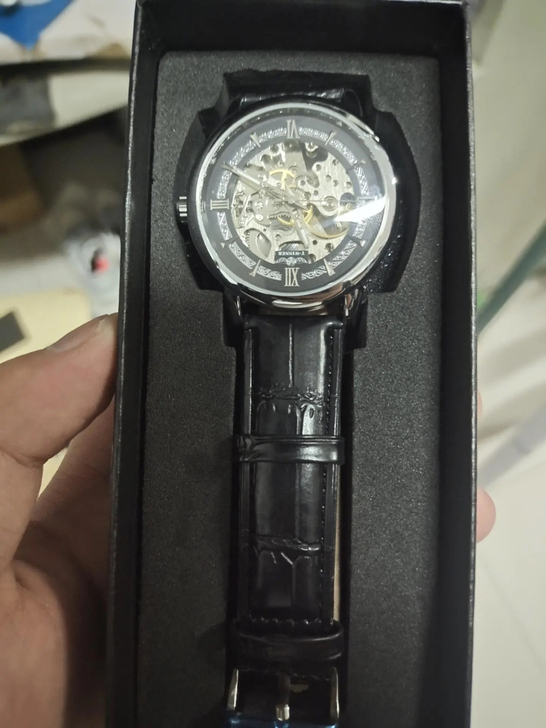 全自动机械表，老公澳大利亚出差买回来的，买...