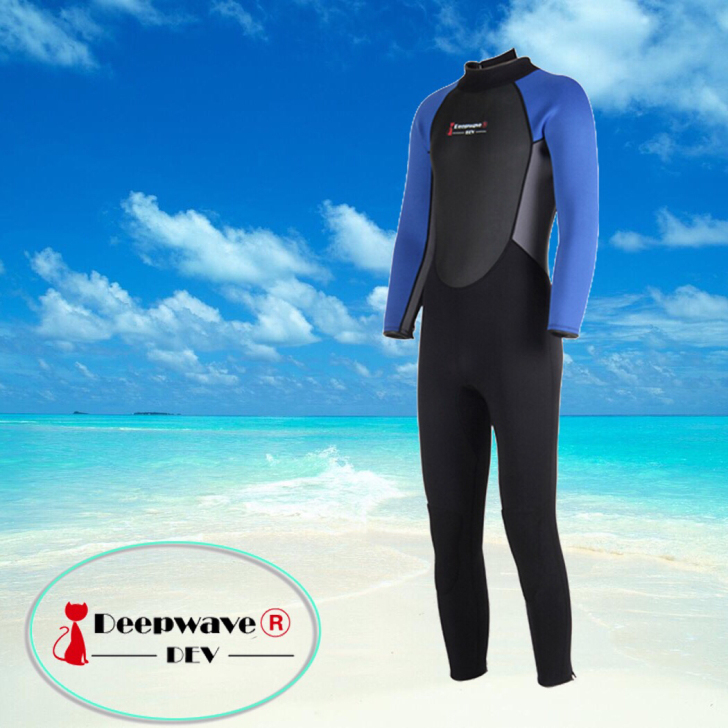 全新男士DEV连体潜水衣日本氯丁橡胶保暖防...