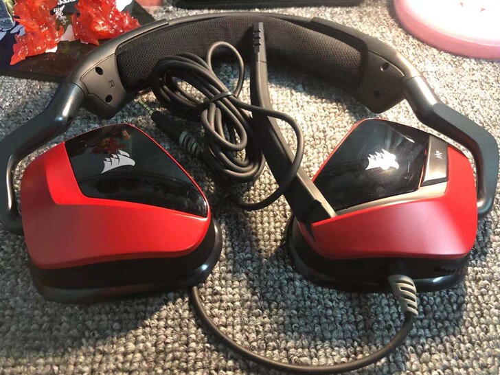 正品美商海盗船天行者耳机/耳麦