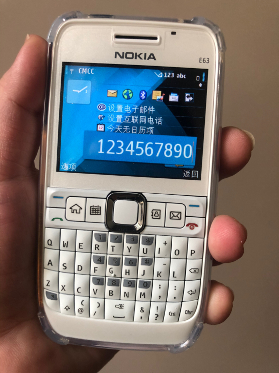 诺基亚E63手机支持移动卡和联通卡*不能用...