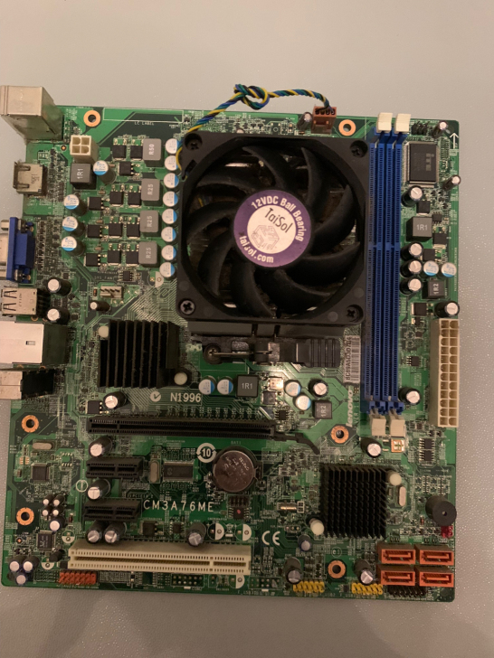 12年的联想电脑拆机主板带cpu amd的...