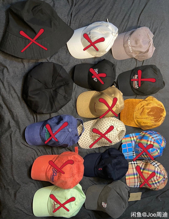所有闲置帽子出售 因工作原因拍摄都是拿来当...