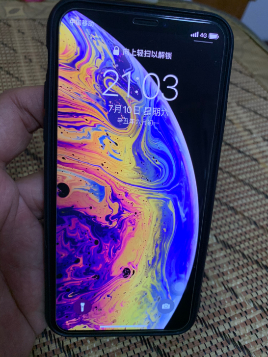 苹果手机国行iphone xs256G，自...