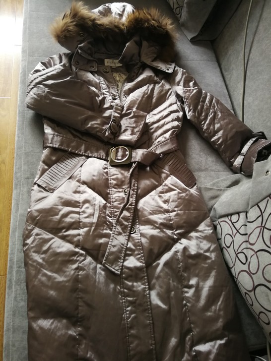 两件JULYFIVE女式长款羽绒服，娇鼎短...