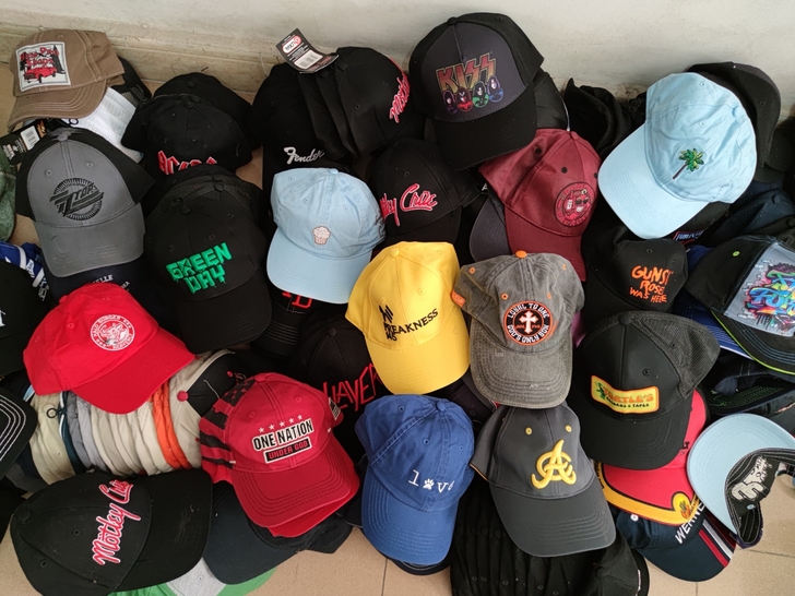 美式鸭舌帽太阳帽 vintage古着帽子中...