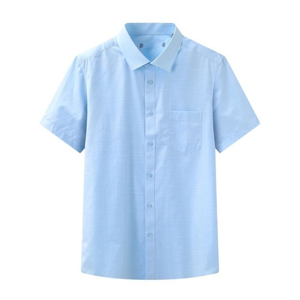 外贸品牌男装 时尚修身男士休闲短袖日常上班...