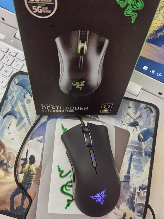 雷蛇炼狱蝰蛇有线游戏鼠标 炫彩版游戏鼠标 ...