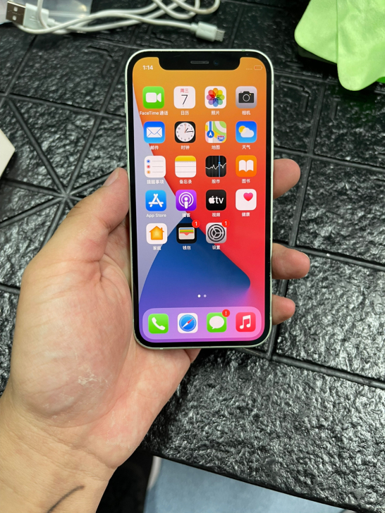 苹果12迷你 12mini 128G 绿色