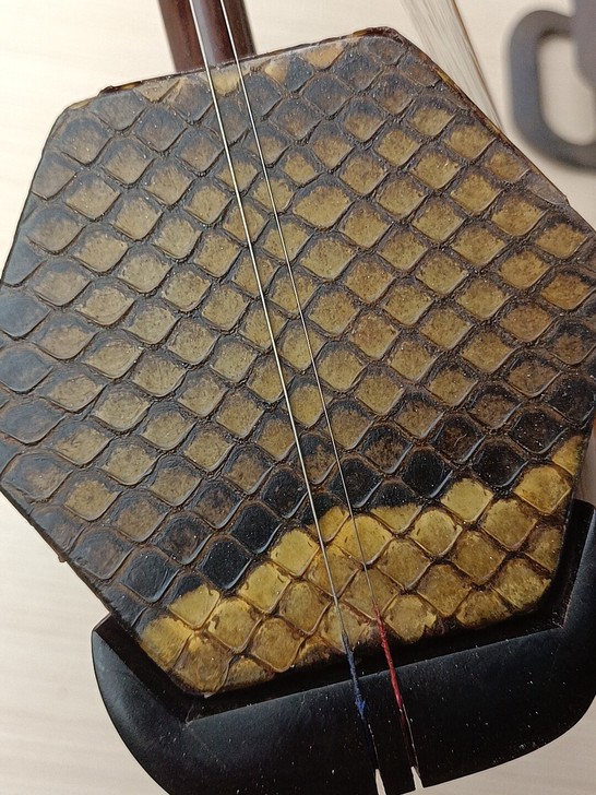 闲置转让精品苏州黑檀二胡一把，做工精细，金...