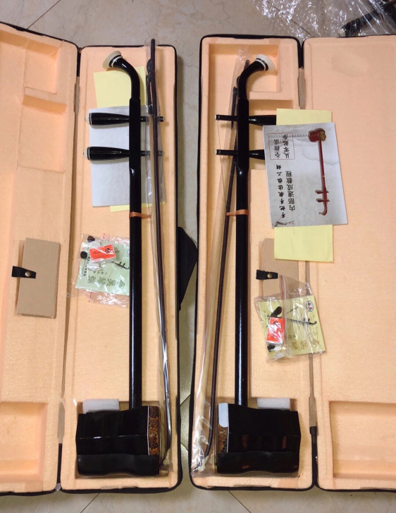 全新檀木二胡，买来1200多 苏州手工制作...