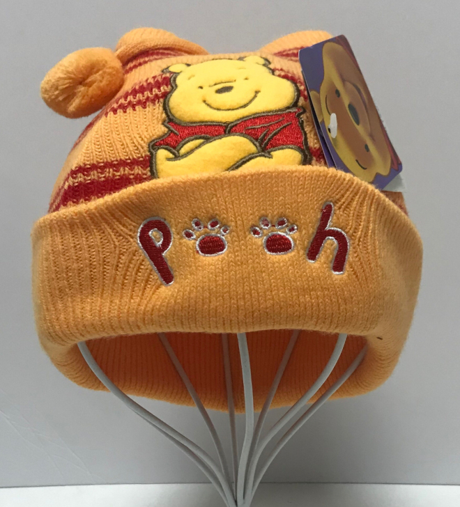 反季特卖！全新正版迪士尼小熊维尼儿童帽子宝...