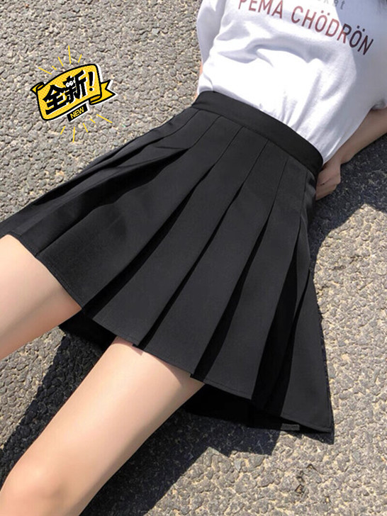 实体店清货百褶裙