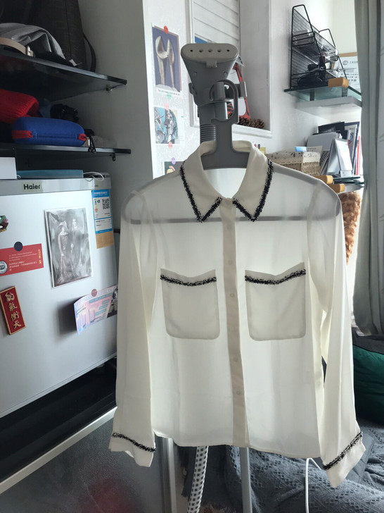 Zara雪纺亲肤衬衫xs码便宜出给喜欢时尚...