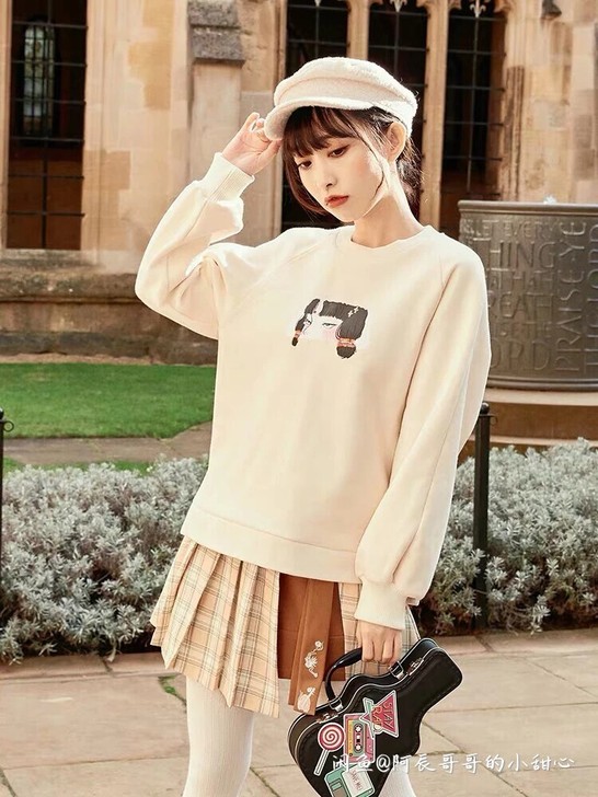 十三余 小豆蔻 汉服汉元素国风小阮 格子裙