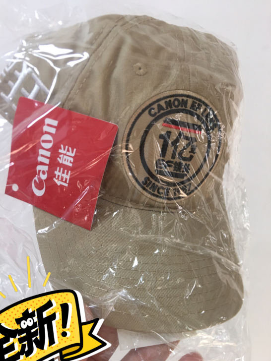 佳能摄影帽 棒球帽 纯棉 均码