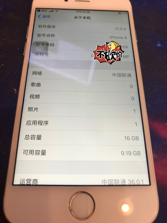 iPhone 6 16G银色，没有指纹，金...