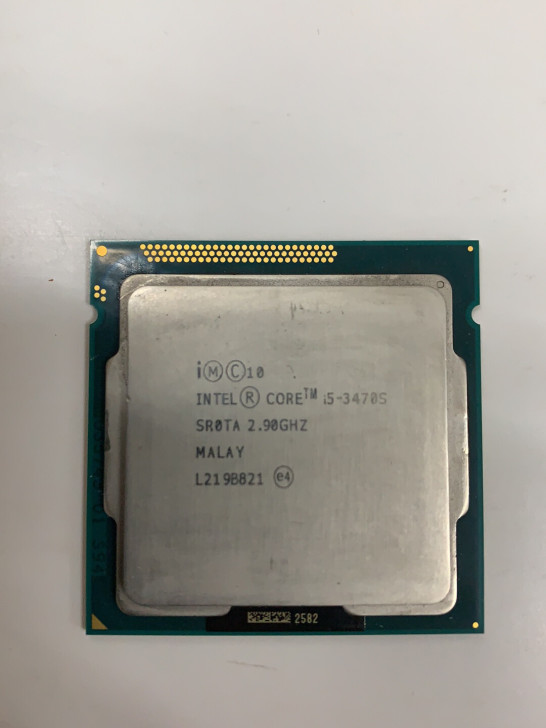 Intel i5 3470S，4核 CPU...