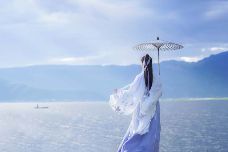 售罄绝版 纯阳原创传统汉服男女仙鹤绣花交领...