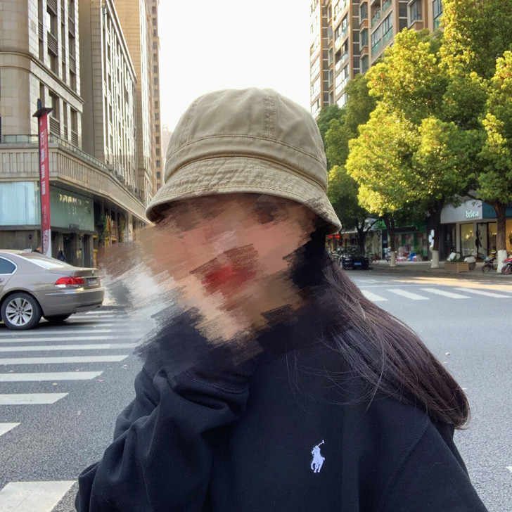 姚叔叔/自留!百搭实用好版型水洗棉短檐工装...