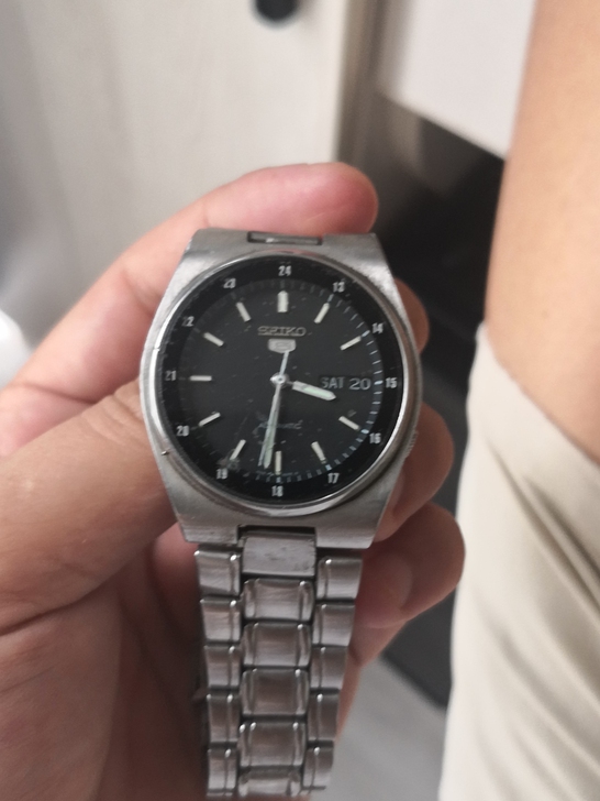 精工机械表,不走时,成色看图,当配件出,不...