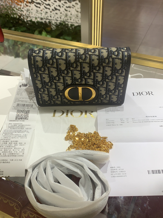 Dior 蒙田 二合一手拿包腰包斜挎包