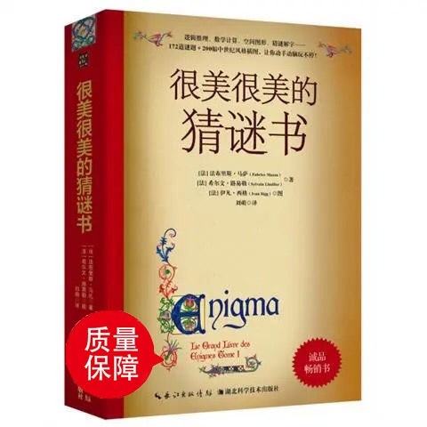 很美很美的猜谜书 数学 书籍 猜谜语 中小...