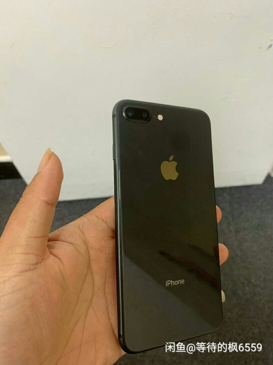 苹果8plus 黑色256g 国行手机 个...