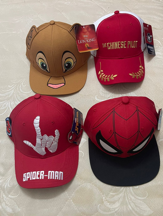 蜘蛛侠英雄远征中国机长狮子王鸭舌帽子休闲百...