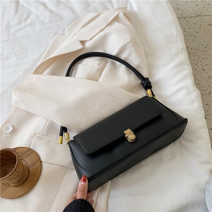 2021新款质感腋下小包包潮百搭单肩包女洋...