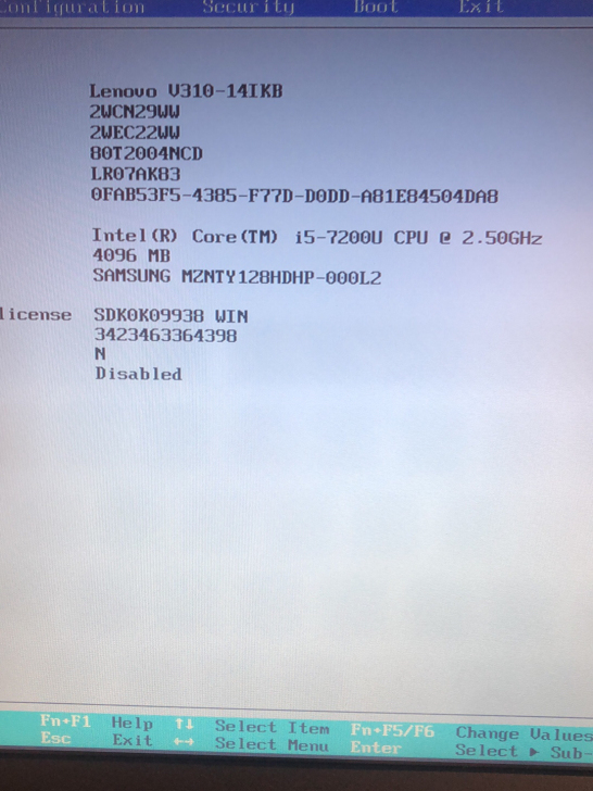 联想v310-14 i5-7200 4 1...