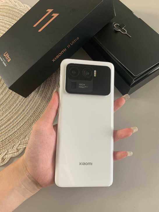 全套 小米11ultra 白色 12+5...