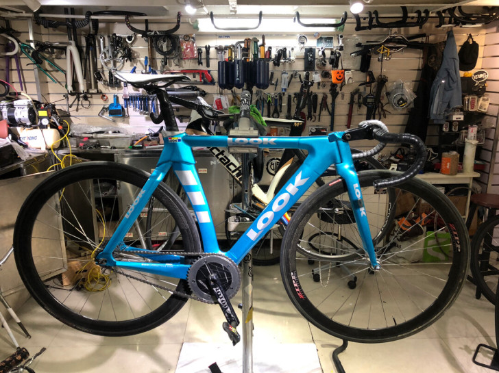 （交流贴 已售）场地自行车LOOK kg3...