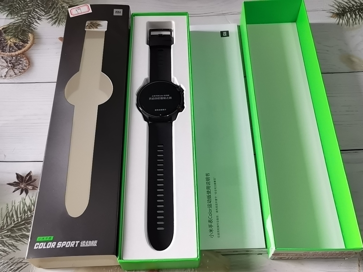 小米手表Color 运动版 典雅黑 血氧检...