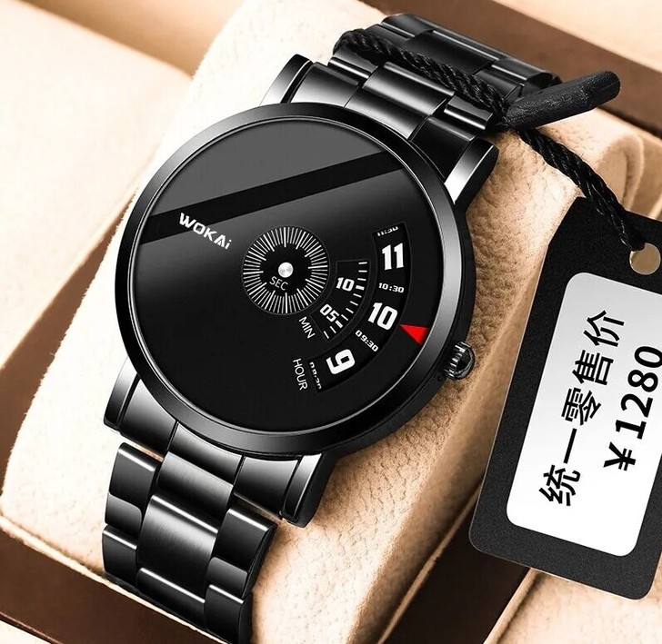 防水男士手表男学生韩版潮流情侣全自动非机械表