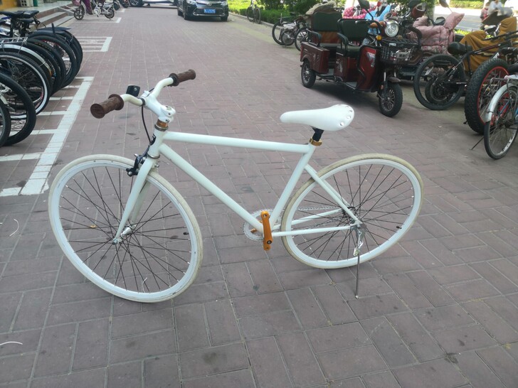 死飞自行车,全新样品车未下地,死飞死活两用...