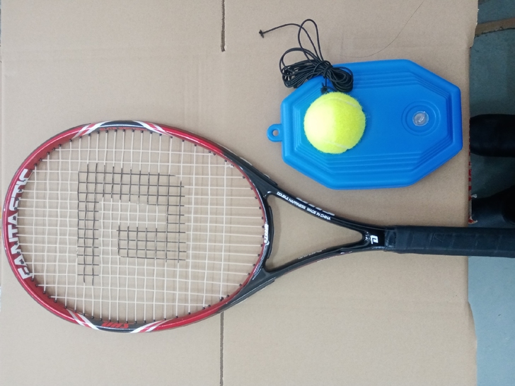 红双喜网球拍，训练比赛碳素一体网球拍，单人...