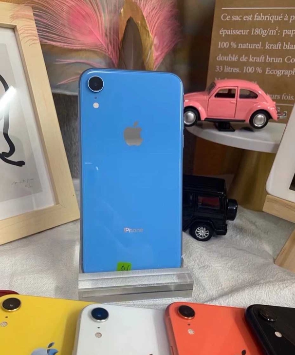 蓝色XR苹果手机iphonexr有面容  ...