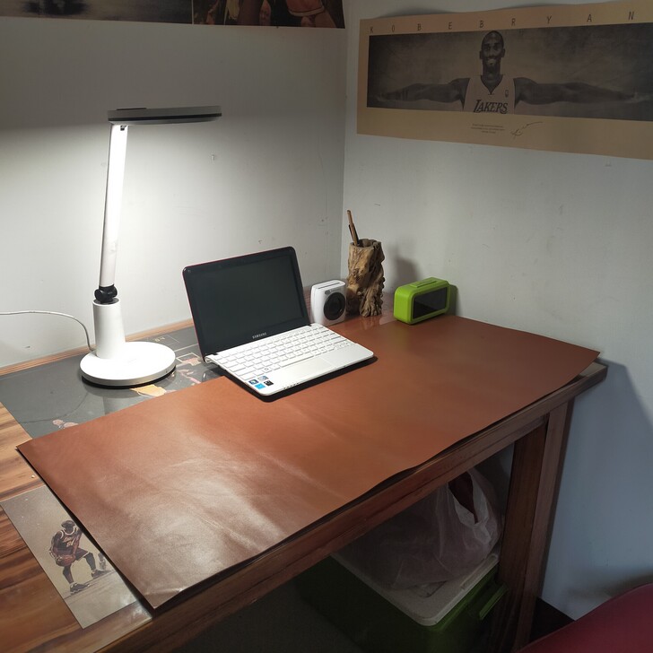 特价,植柔头层牛皮,复古原生态,办公桌垫,...