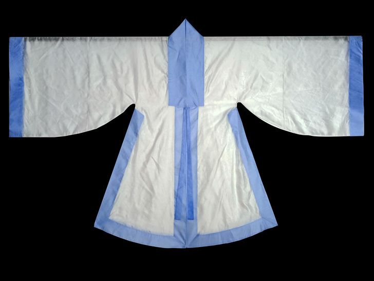 我家衣衣萌萌哒 传统汉服 仿明代大氅 男装...